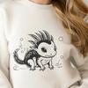 Axolotl SVG Graphics File A digital illustration of a curious axolotl, a type of salamander native to Mexico.