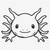 Axolotl DXF For Download - Free Commercial Use License