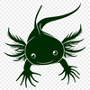 Unique Axolotl Image DXF - Free Download