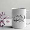 Beautiful Axolotl Vector Craft File - Free PDF