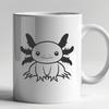 Axolotl In DXF Format - Free Commercial Use License