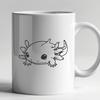 Axolotl Decal In SVG, PNG, PDF And DXF File Formats