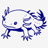 Creative Axolotl Artwork