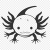 Axolotl Vector Art In PNG & SVG - Free Digital Download