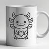 Axolotl Template In DXF File Format For Free Download