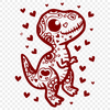 Cute Dino Clip Art - Free PNG