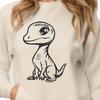 Beautiful Baby Dinosaur Illustration