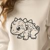 Cute Baby Dinosaur - Cricut PNG