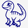 Baby Dinosaur In PDF For Download, Free Commercial Use