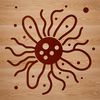 Stylized Bacterial Shape Vector A stylized illustration of a single bacterial cell, suitable for vector graphics and design projects.
