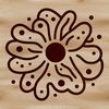 Bacterial SVG Design for Crafting An illustrative vector image of a bacterium, suitable for digital cutting machines and craft projects.