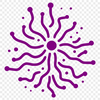 Microbe Illustration in Vector Format Bacterial microorganism depicted in a vector format, suitable for various applications.