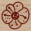 Beautiful Bacteria SVG Icon A detailed illustration of bacteria, created as a vector graphic, ideal for commercial or personal projects.