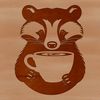 A detailed illustration of a wild badger in various poses, suitable for vector design and cutting machine applications.