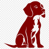 Puppy Illustration In PNG File Format For Free Download