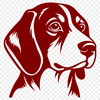 Dog Digital Artwork In SVG File Format For Free Download