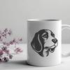 Beagle Digital Art In PNG & SVG - Free Digital Download