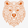 Ornate Bear SVG - For Procreate Project