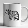 Stunning Standing Bear Clip Art