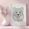 Bear Digital Artwork In PNG & SVG - Free Digital Download