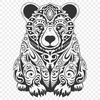 Unique Bear Vector Image