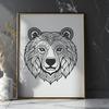 Free Bear In SVG Free Commercial Use Download