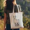 Fuzzy Alpaca SVG Design for Crafting Projects An illustration of a South American camelid with a fuzzy coat and long neck.