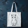 SVG Alpaca Illustration Free Download A digital illustration of a South American camelid alpaca.