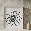 Vector Bacterial Designs SVG File A detailed illustration of bacteria in various forms, ideal for creating custom vector designs.
