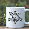 Single-Cell Microorganism Illustration A single-celled microorganism with a cell membrane and cytoplasm.