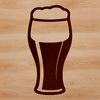 Simple Beer Design Vector Art A simple illustration of a beer glass filled with frothy liquid.