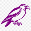 Falcon Silhouette Vector A detailed silhouette of a falcon, suitable for cutting machine projects and designs.