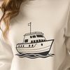 Boat Clipart Vector Illustration A simple boat illustration created as a vector graphic file in SVG format.