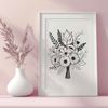 Wedding Decoration Ideas A colorful arrangement of flowers in a bouquet shape, ideal for wedding decorations or Mother's Day gifts.