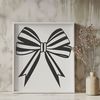 Beautiful Decorative Bow Clip Art A decorative bow with rounded ends and tied in the center.