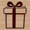 A simple geometric box with straight lines and right angles, suitable for vector design.