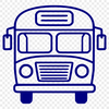 Free SVG Graphics Vehicle Design An illustration of a bus with detailed graphics.