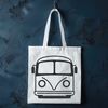 An illustrated representation of a public transportation vehicle, ideal for clip art and vector design.
