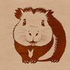 Rodent Wildlife Vector A South American rodent with webbed feet and a broad head.