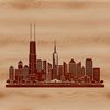 Cityscape in Modern Style SVG An urban landscape with tall buildings and streets, depicted in vector format.