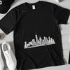 Metropolitan Cityscape SVG Graphics An SVG graphic representation of a metropolitan cityscape featuring iconic buildings and architecture.