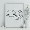 Free Vector Graphic Salamander Design Illustrated salamander graphic in vector format.