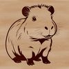 A South American rodent with webbed feet, often found in freshwater habitats.