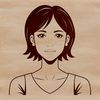 Illustrated female figure in various poses and styles