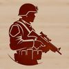 Free Military Man SVG Illustration A digital illustration of a man in military attire, suitable for use as vector art.