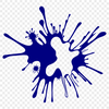Vector Illustration of a Stylish Splat Shape A stylized illustration of a splat shape, designed as vector art.