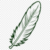 Beautiful Feather Clip Art Vector Graphic A detailed, scalable feather vector graphic.