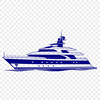 Free SVG Clip Art Boat Design A detailed vector illustration of a sailboat with intricate details and lines.