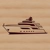 Free SVG Boat Design A digital illustration of a sailboat on calm waters.