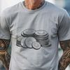 Beautiful Coins SVG Design A set of colorful coins in various denominations and designs.